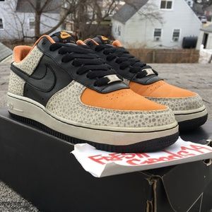 2008 Nike Air Force 1 Low Safari 318776 801 8.5